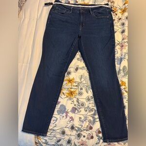 Old Navy Dark Blue Women's Skinny Jeans